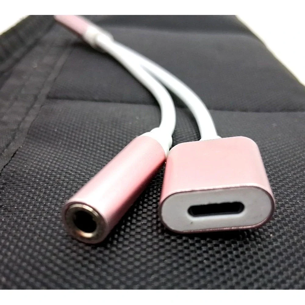 Apple 2 in 1 iphone Adapter, Aux Headphone Jack Audio